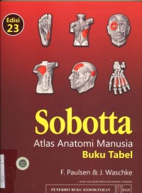 SOBOTTA ATLAS ANATOMI MANUSIA BUKU TABEL